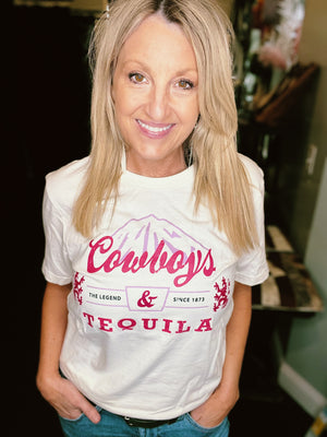 Cowboys and Tequila Graphic Tee